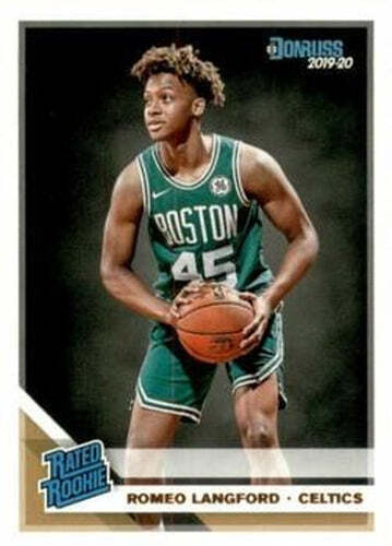 #213 Romeo Langford - Boston Celtics - 2019-20 Donruss Basketball