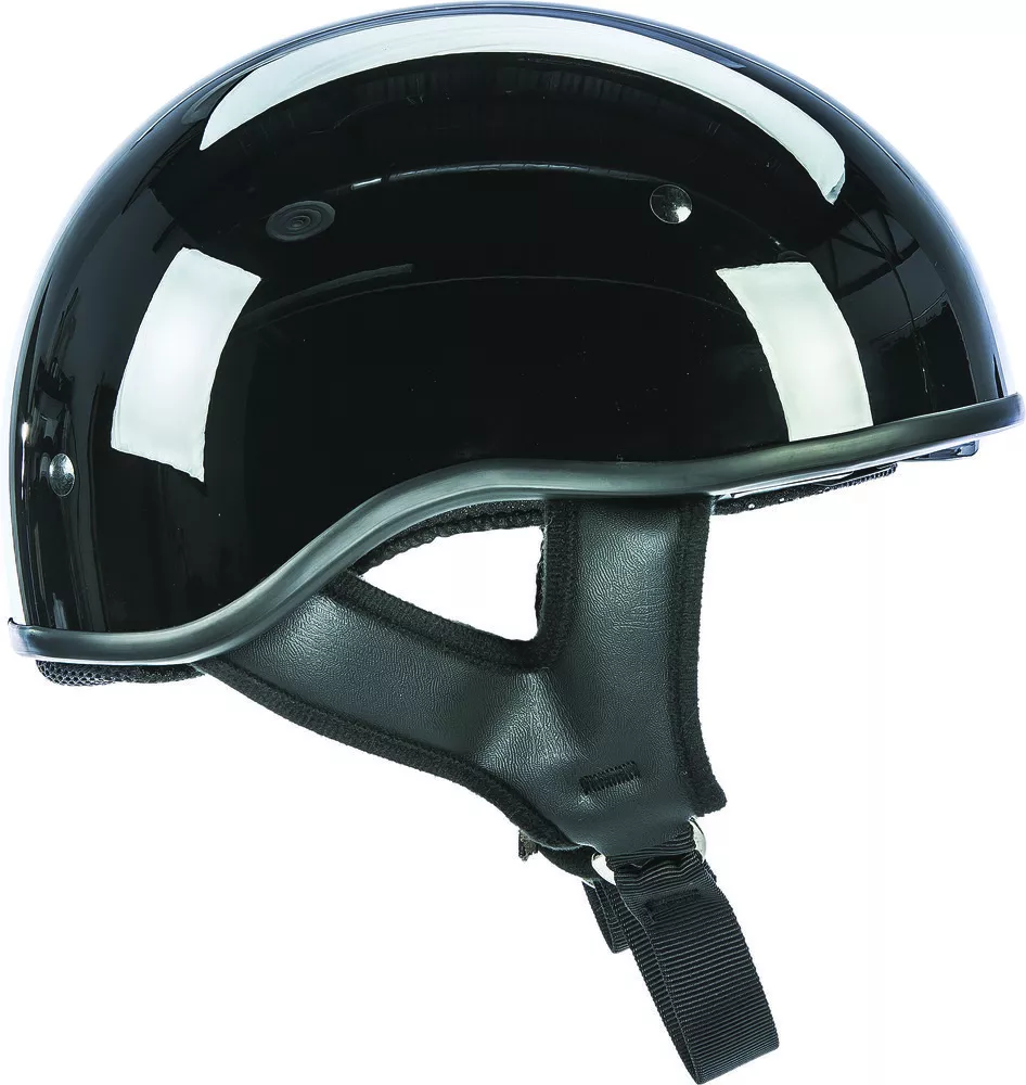 Fly Racing .357 Motorcycle Half Helmet DOT Matte Black or Gloss