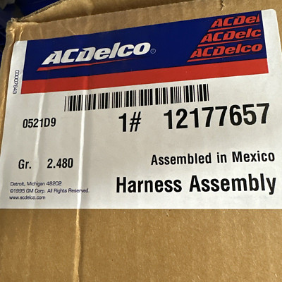 GM 12177657 Harness Asm Instrument Panel Wiring 2000-02 Pontiac Firebird NOS