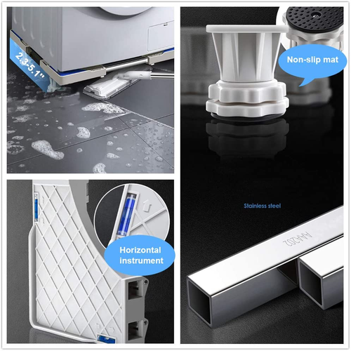 Adjustable Fridge Stand- Refrigerator Stand-Mini Fridge Stand- Washing Machine - Picture 3 of 12