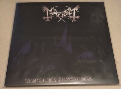 MAYHEM - De Mysteriis Dom Sathanas Limited Edition BLACK Vinyl