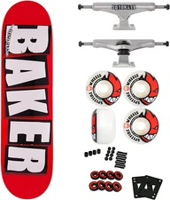Skateboard Complete 8.0" with Independent Reynolds Mid Hollow 139 Trucks, Spitfi