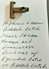 Hopkins Allen Barrel Catch Small Frame Top-break Revolvers-must Read