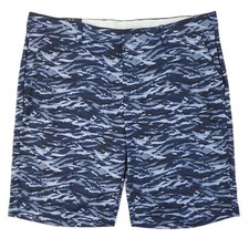 Greg Norman Golf Shorts Men's 38 Blue Camo ML75 Microlux PlayDry Stretch NWT