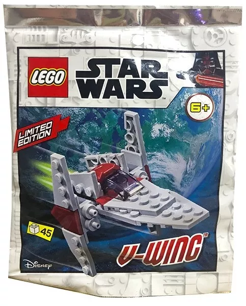 LEGO Star Wars V Wing Foil Pack Set Mini Foil Pack Limited Edition