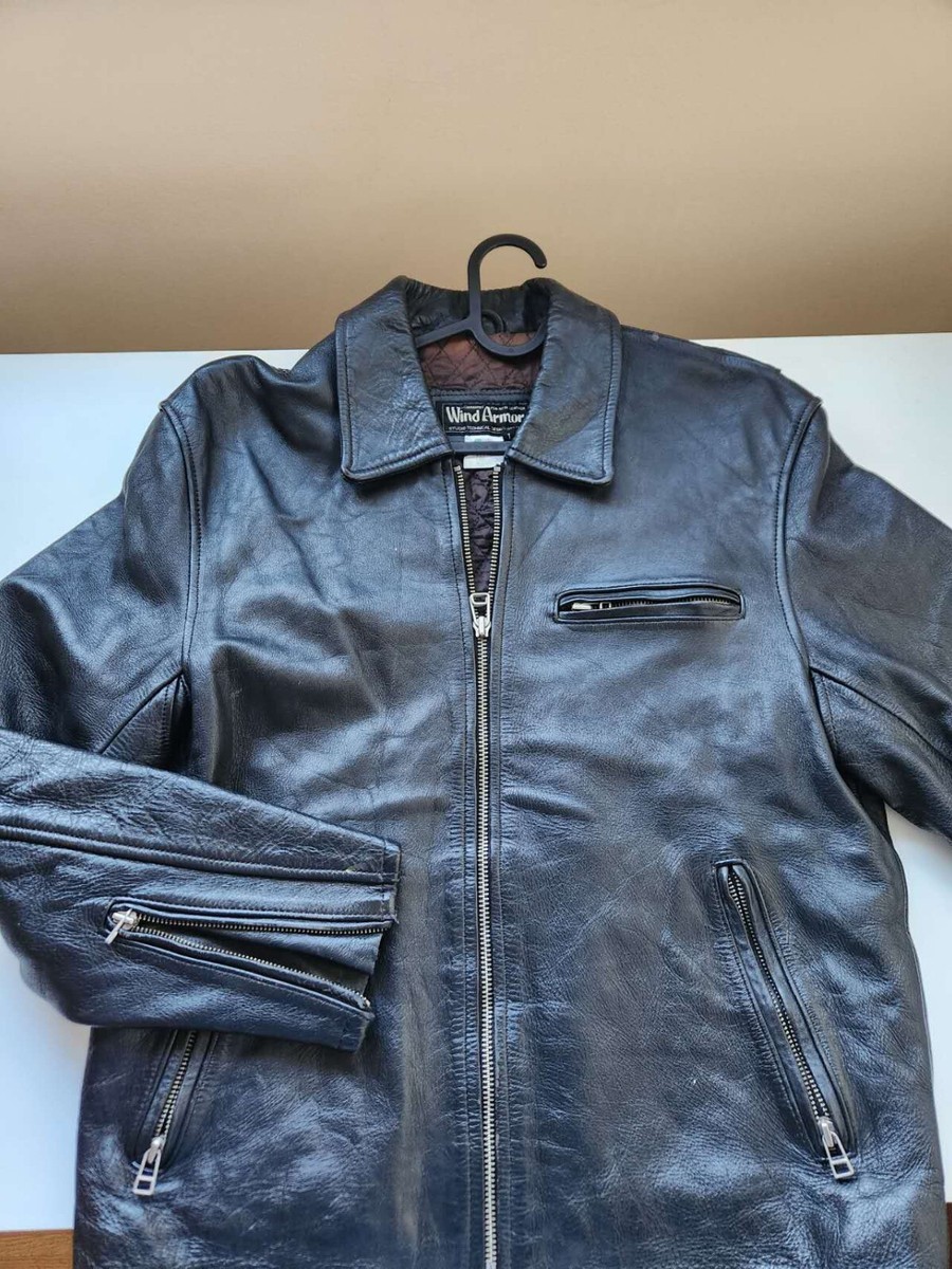 ジャケット・アウター 80s-90s Wind Armor A-2 type leather JKT Vintage Authentic Wind Armor Men's Leather Jacket Large | eBay