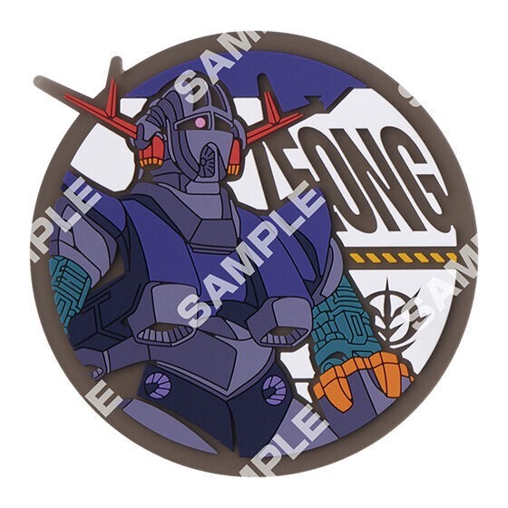 Gundam Series Clear Rubber Coaster Collection toy Complete