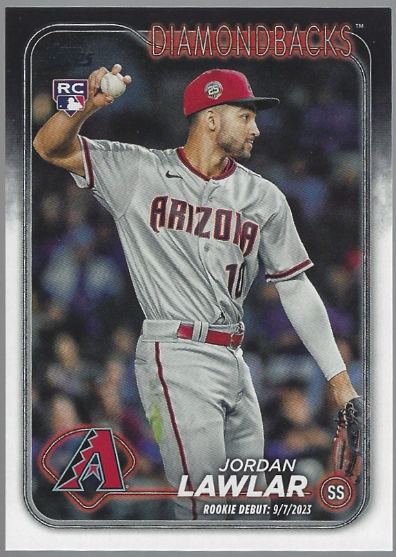 2024 Topps Update Series - Rookie Debut Jordan Lawlar #US41 (RC)