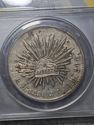 1880 Mexico 8 Reales — photo from the most recent tracked eBay sale