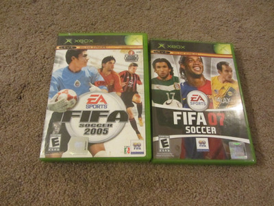 Xbox  - FIFA Soccer 05 & 07