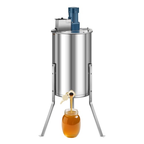 Electric Honey Extractor 3 Frame Beekeeping Honeycomb Spinner Stainless Steel - Picture 10 of 12