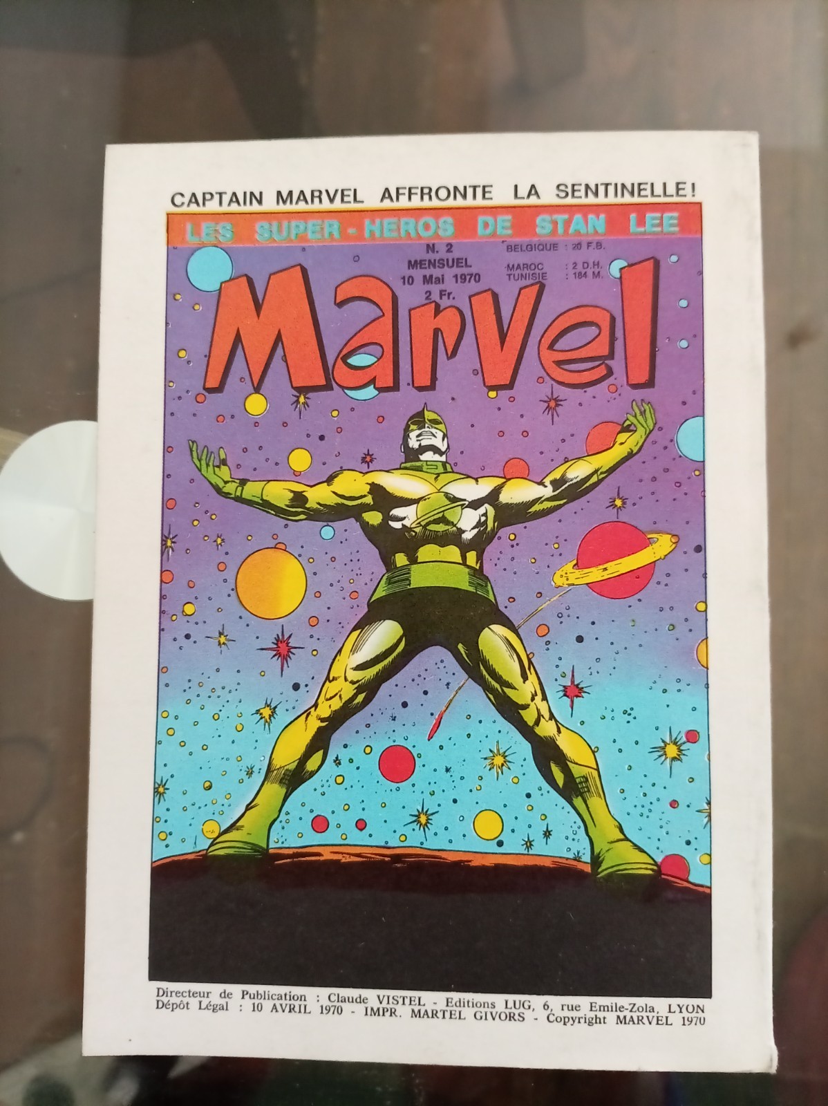 Marvel n°1 original 1970 excellent état 2
