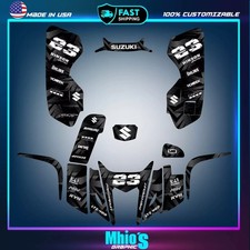 Convient pour SUZUKI LTZ400 (2003 à 2008) kit graphique décalcomanies...