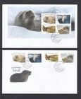 Australian Antarctic Territory AAT FDC Set & Mini Sheet 2018 Crabeater Seal