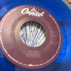 the beatles 45 rpm blue vinyl capitol f.1988-hey jude/revolution-vinyl ex