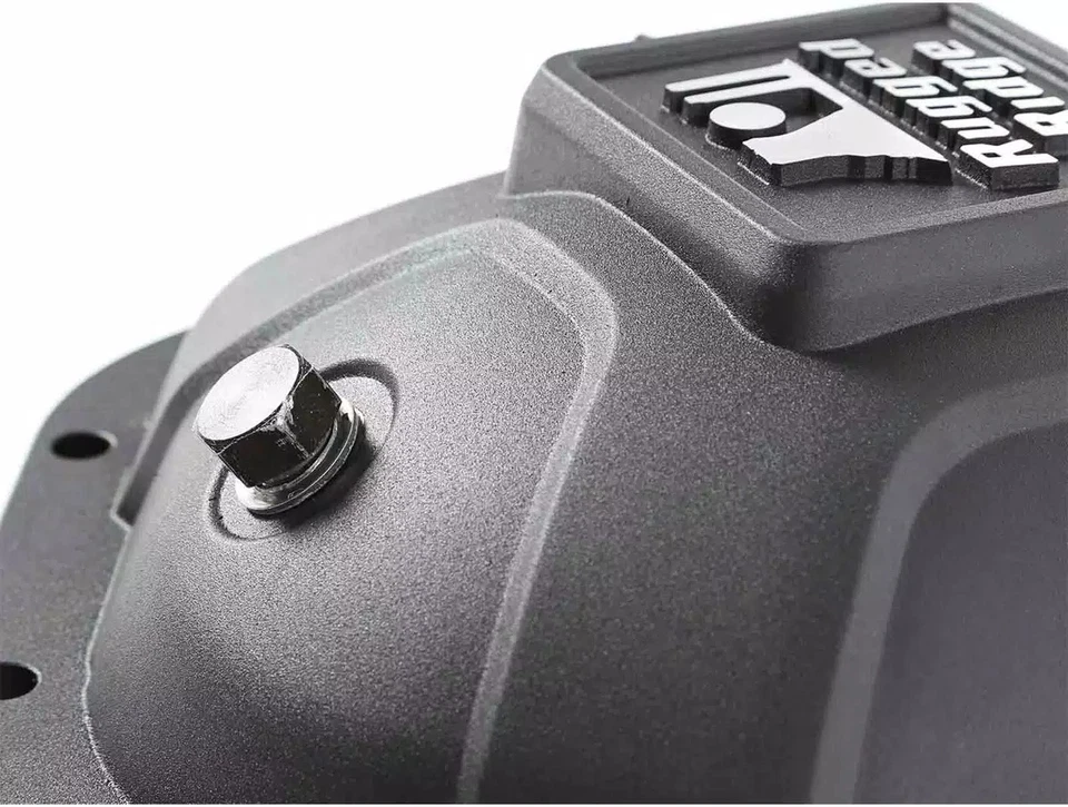 Rugged Ridge 16595.12 Boulder Aluminum Differential Cover Black Fits Dana 44 Foto 4 de 4
