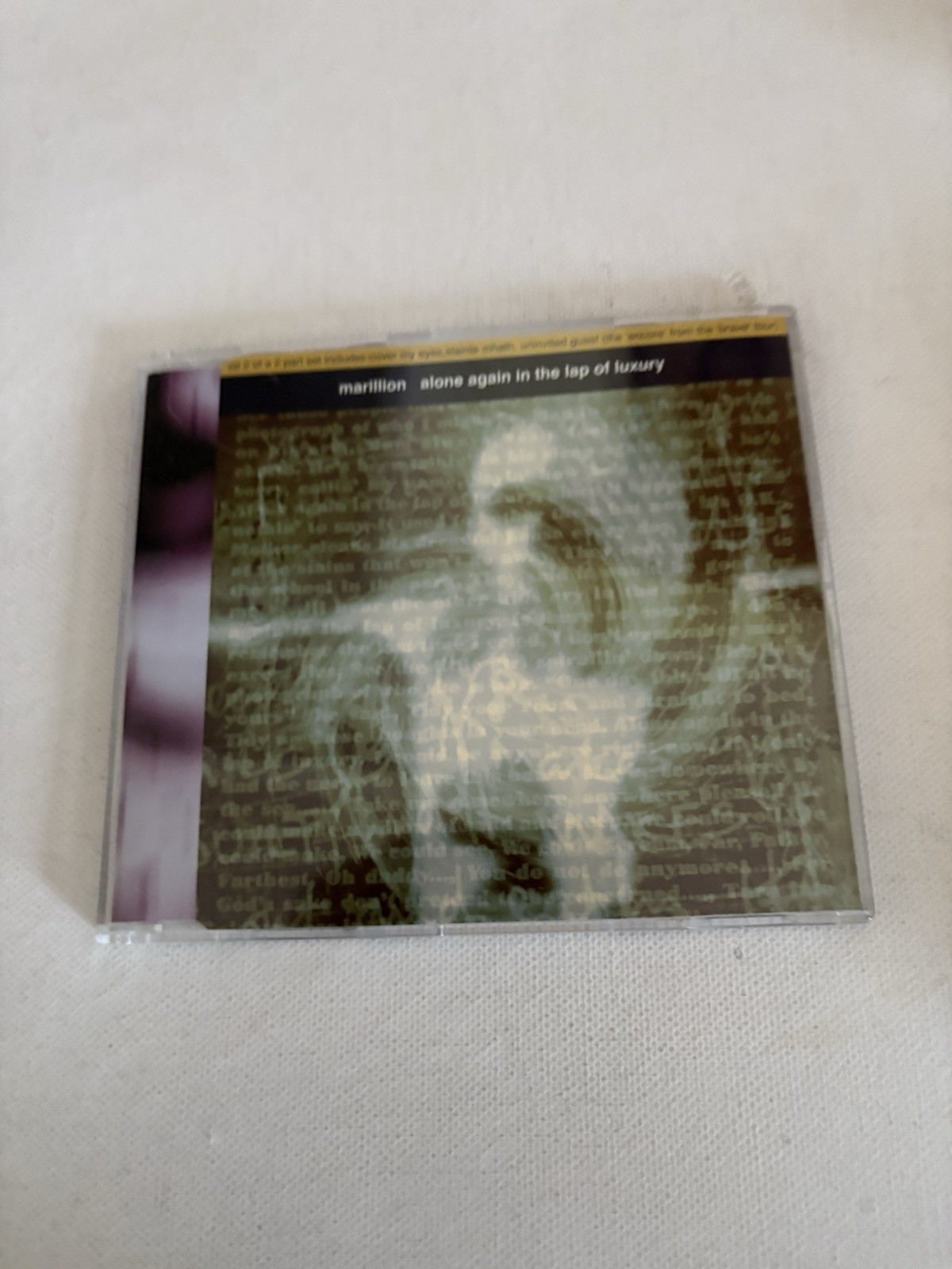 Marillion  -   Alone Again In the Lap of Luxury  [1994]  [single part 2]