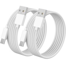  MFi Certified Car Carplay Cable for iPhone 16,2Pack White-2PCS/Woven/3FT