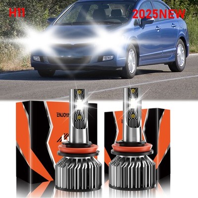 For Honda Civic 2014-2021 2x LED Headlight Kit Low Beam Bulb Combo Super Bright