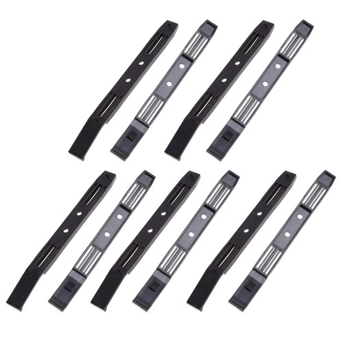5 Pairs Hard Drive RailsPlastic Rails for 3.5 to 5.25 Hard Drive Tray Caddy