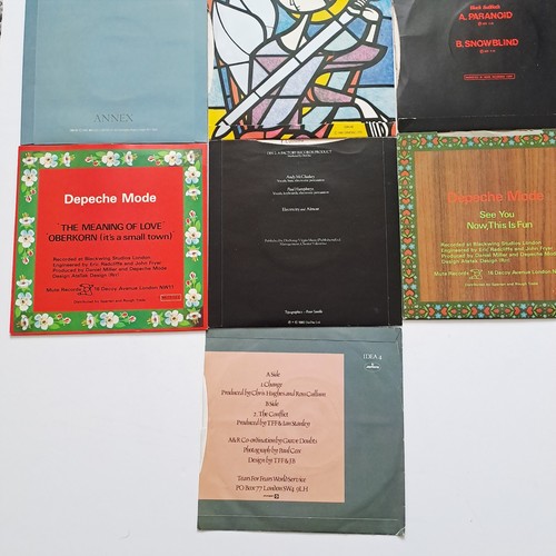 Use Instant Message Instant Record Collection 10 X 7 Inch Vinyl Records Job Lot New Wave ...