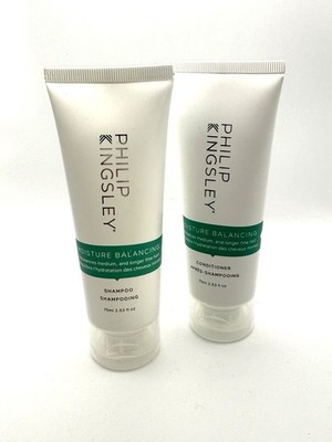 Philip Kingsley Moisture Balancing Duo Shampoo & Conditioner 75ml Silikon Guar