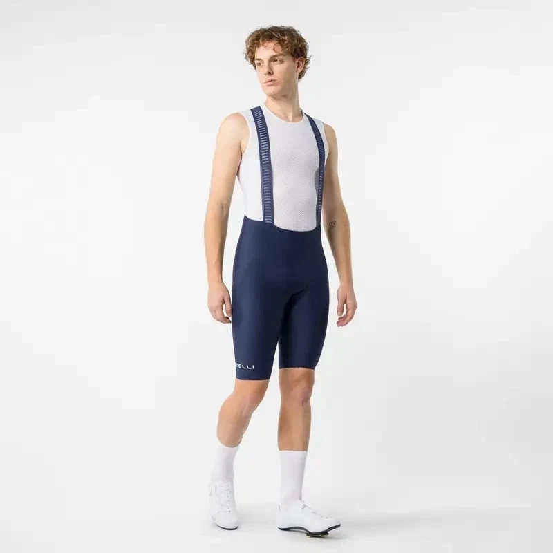 Castelli Espresso 2 Bib Shorts Belgian Blue