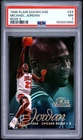 1996 FLAIR SHOWCASE ROW 2 #23 MICHAEL JORDAN PSA 7