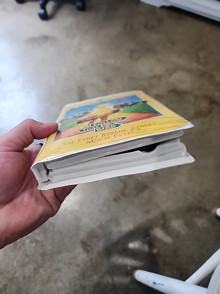 Sesame Street Follow That Bird (VHS) The First Movie Tested Works Bird Clamshell - Image 2 of 4