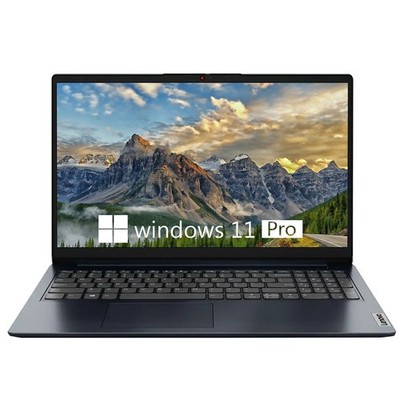 Lenovo Ideapad 1 15.6'' Business Laptop, Intel Celeron N4500, 8GB RAM, 128GB eMMC