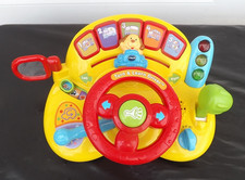 VTECH STEERING WHEEL TURN AND LEARN DRIVER KIDS TOY FOR 6 TO 36 MONTHS - WORKS