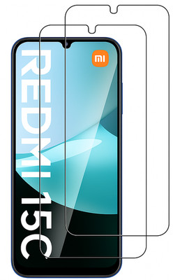 2x Xiaomi Redmi 15C (5G) Schutzglas Panzerfolie Tempered Glass 9H Schutzfolie