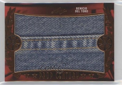 2017 Leaf Pop Century Prop Century Benicio Del Toro #PC-03 0q0