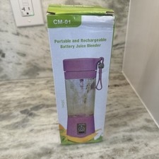 Portable And Rechargeable Battery Juice Blender Runs Never Used Brand New 380ml