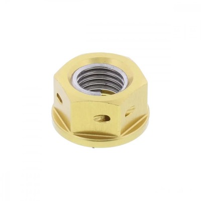 Mutter Kettenrad M10X1.25mm Alu RAC gold für Benelli Tornado 900 RS Tre 04-06