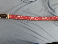 Louis Vuitton x Supreme Men s Red/White Logo ...