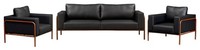 Set Luxus MöBel Sofagarnitur Couch Sofa Polster 3+1+1 Sitzer Sessel Wohnzimmer