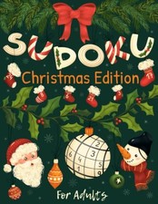 Sudoku Christmas Edition: Christmas Activity Book with 240 Sudok