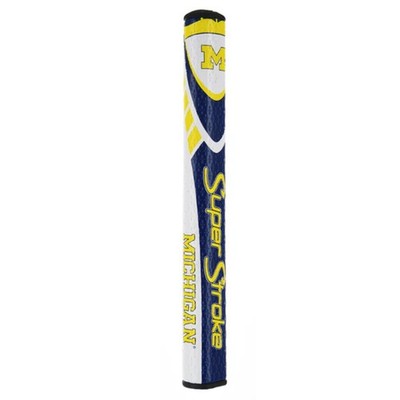 Golf Putter Grip Mid Slim 2.0 University of Michigan SuperStroke NCAA Surface
