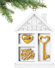 2024 New Home Christmas Ornament, Housewarming Gift, New Home Gifts for Home Dec
