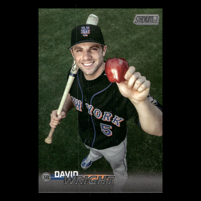David Wright #8 2022 Stadium Club New York Mets Baseball Card MLB