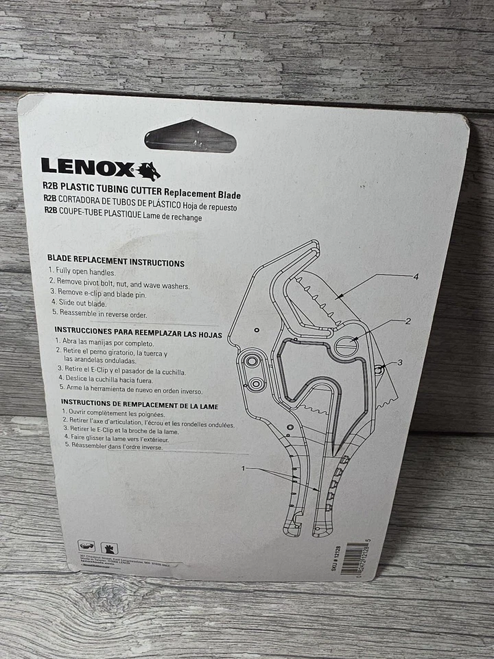 Lenox R2B Plastic Tubing Cutter Replacement Blade 12128 - Image 2 of 3