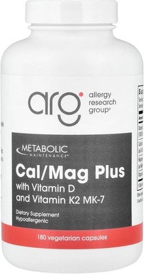 Metabolic Maintenance Cal/Mag Plus with Vitamin D3 & K2 MK-7-2:1 Calcium Magne