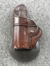 LH Mahogany MTR Custom Paddle Holster for a Kimber Micro 380