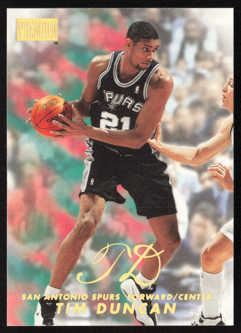 Tim Duncan 1998-99 SkyBox Premium #1 San Antonio Spurs