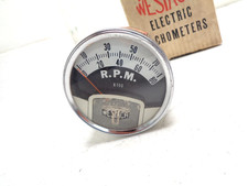 Vintage 1950s 1960s Westach Nos 8k Tachometer Wcup Car Truck Boat 468 Cyl Vintage 1950s 1960s Westach Nos 8k Tachometer Wcup Car Truck Boat 468 Cyl