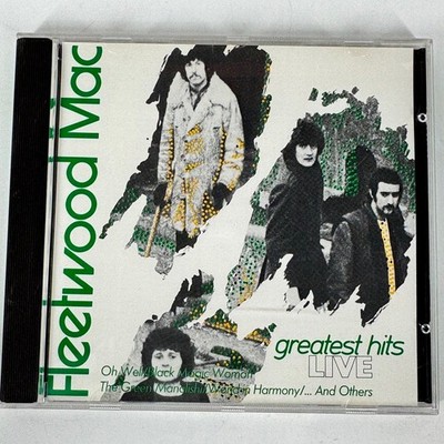Fleetwood Mac   Greatest Hits LIVE CD 1988 Blues Rock COMMANDER
