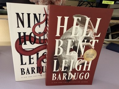 Ninth House & Hell Bent SET Leigh Bardugo Barnes & Noble Edition  -BRAND NEW