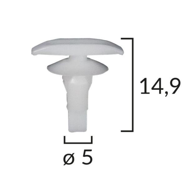 ✅Fits ROMIX ROM C10070 Upholstery pin ROM C10070 Seal clamp (quantit ⭐UK Seller⭐