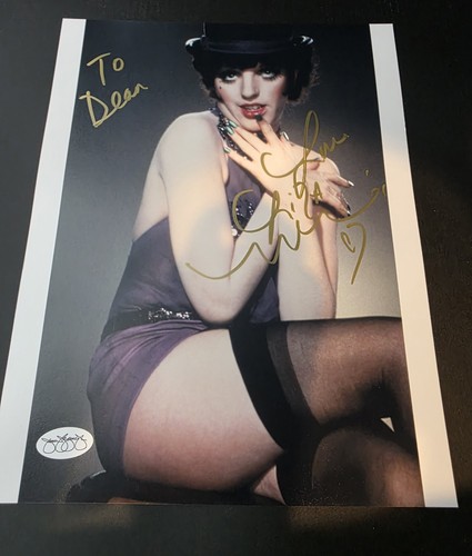 LIZA MINNELLI SIGNED AUTOGRAPHED PHOTO JSA COA JAMES SPENCE TO JEFFREY TO DAN